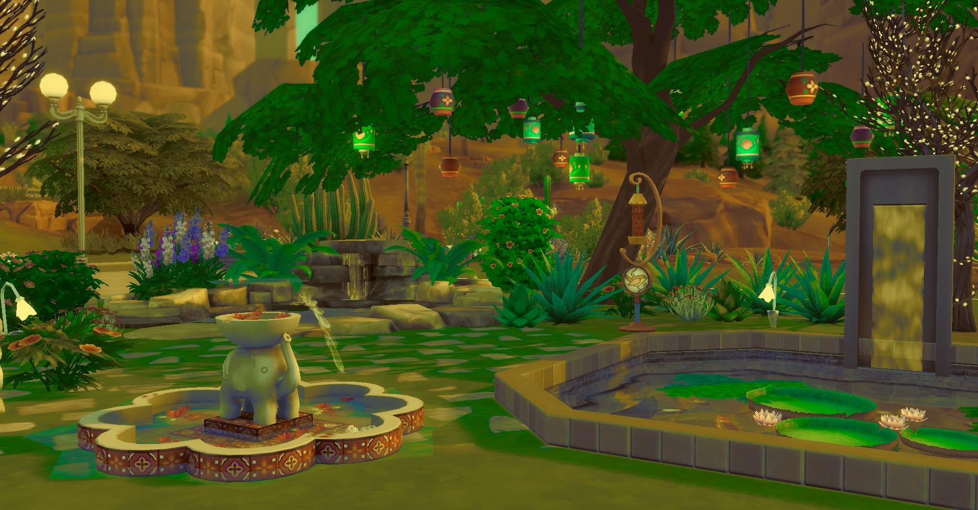 Вдохновение: распрекрасные сады для садоводства Sims 4