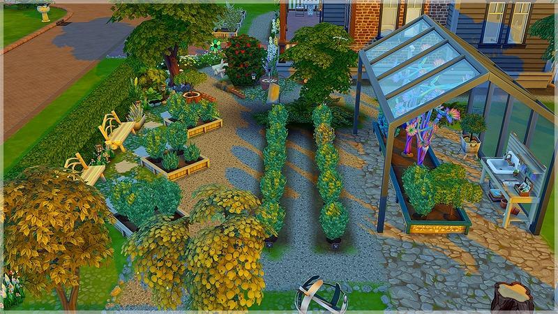 Вдохновение: распрекрасные сады для садоводства Sims 4
