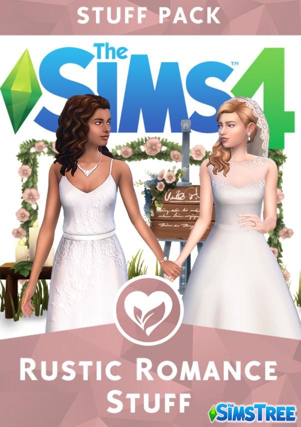 Свадебный набор Stuff Pack от Rustic для Sims 4