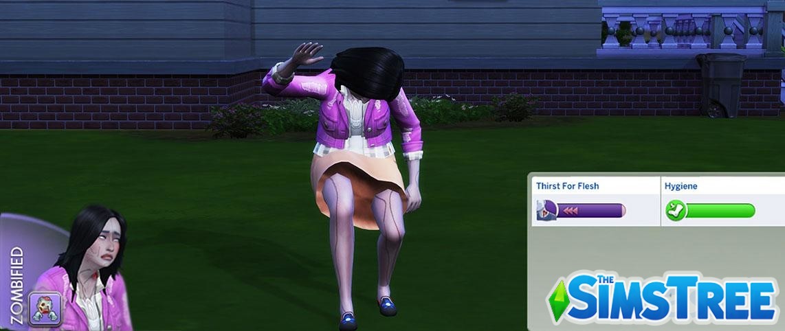 Мод «Зомби Апокалипсис» от Sacrificial для Sims 4