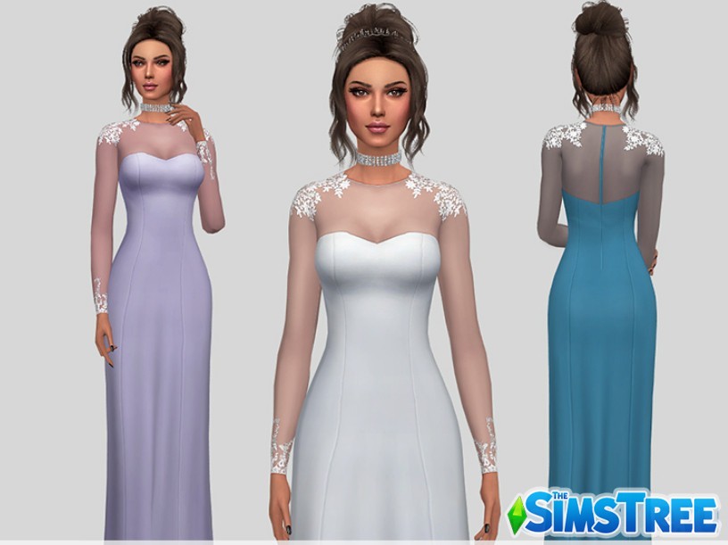 Большой набор Свадебных платьев от разных авторов для Sims 4