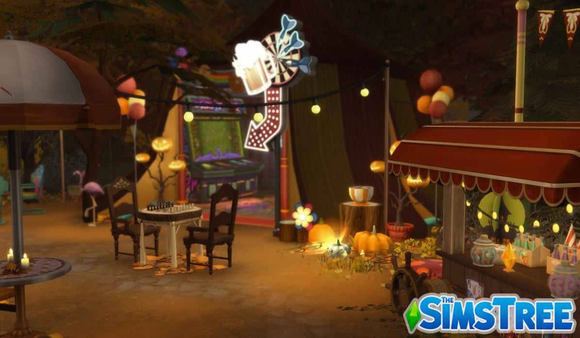 Кафе-бар «Магический город» от paprykeria для Sims 4