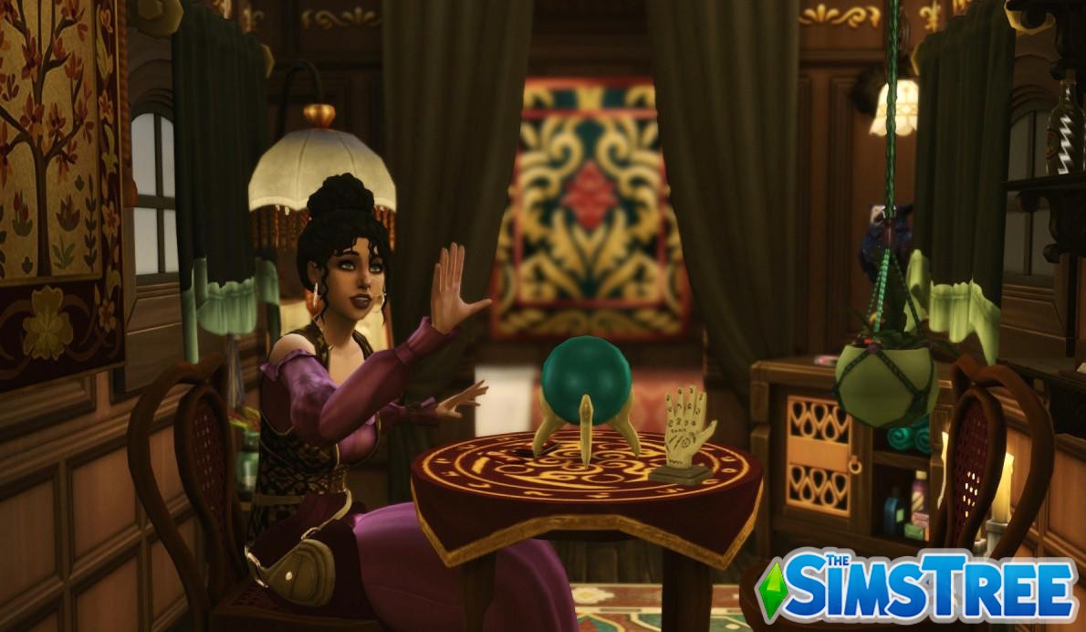 Кафе-бар «Магический город» от paprykeria для Sims 4