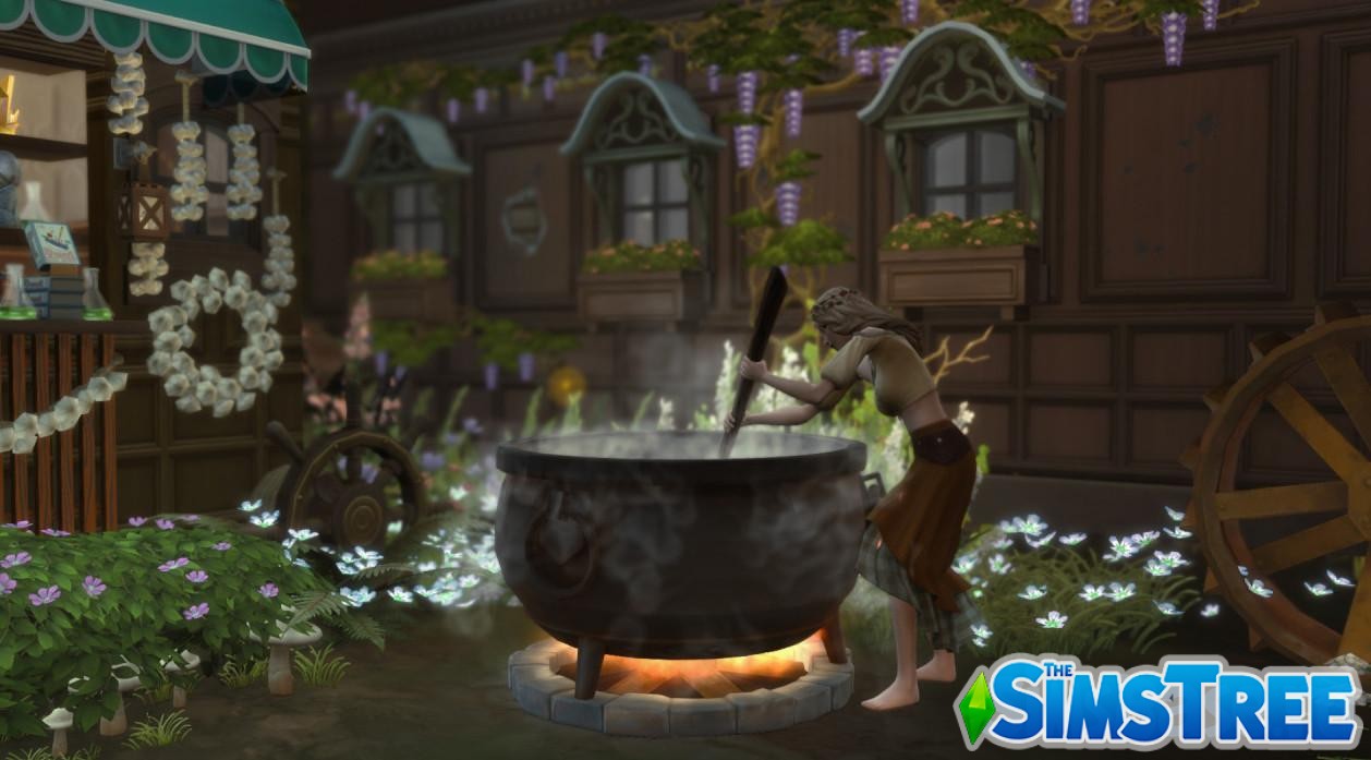 Кафе-бар «Магический город» от paprykeria для Sims 4