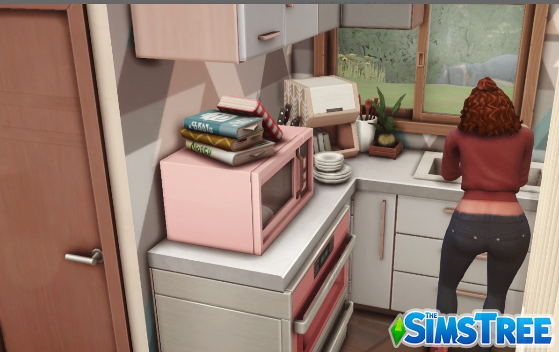 Крошечный дом в Миниатюре от ksimbuilds для Sims 4