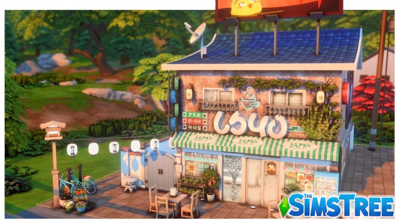 Магазин и отель Convenience Store от iamashley17 для Sims 4