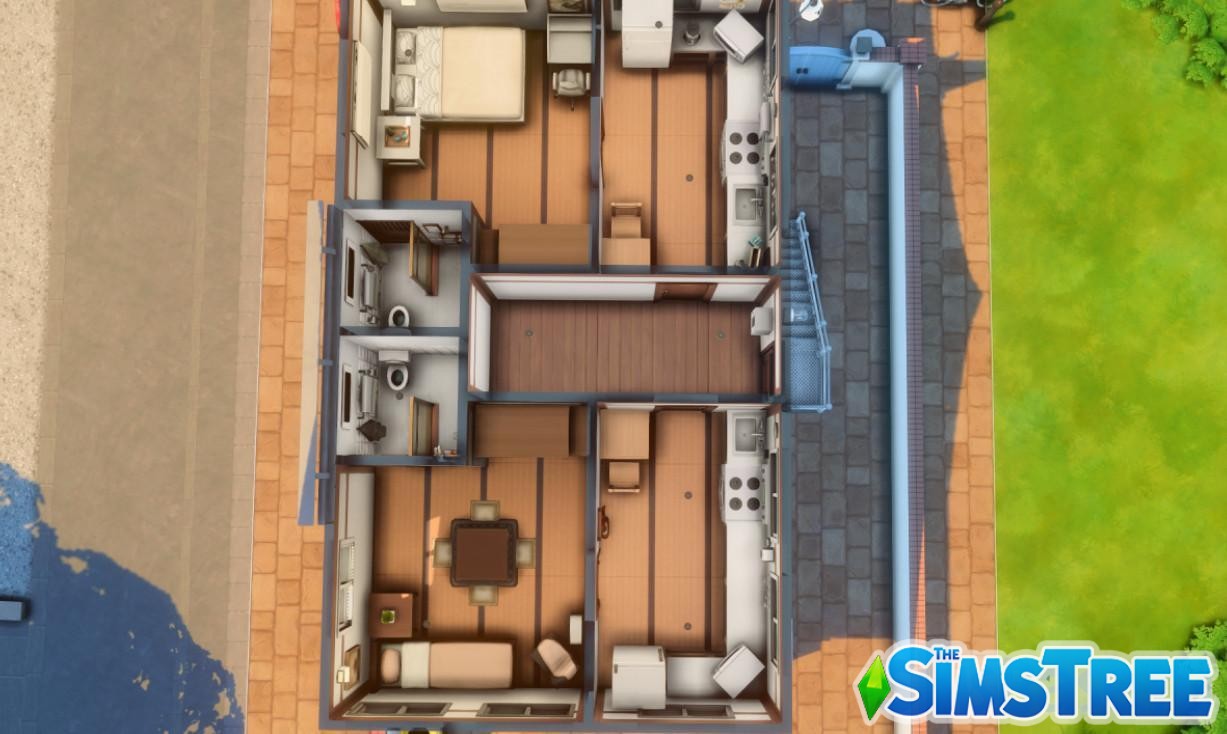 Магазин и отель Convenience Store от iamashley17 для Sims 4