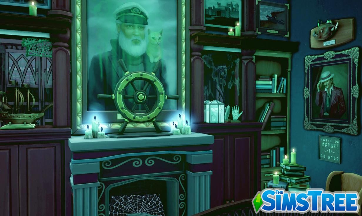 Мистический музей Бриндлтон-Бэй от surely-sims для Sims 4