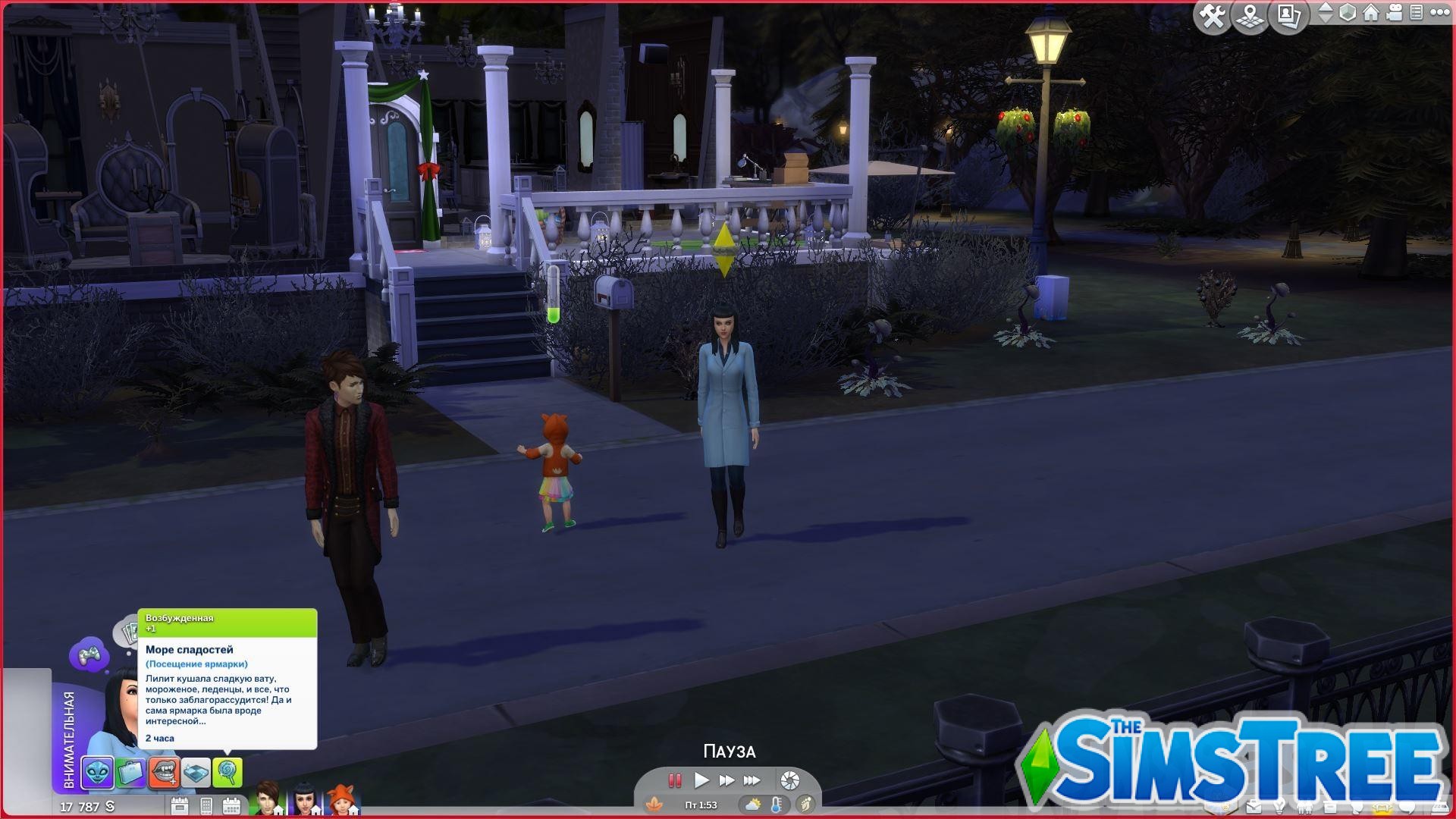 Мод «Мероприятия для семьи» от adeepindigo для Sims 4