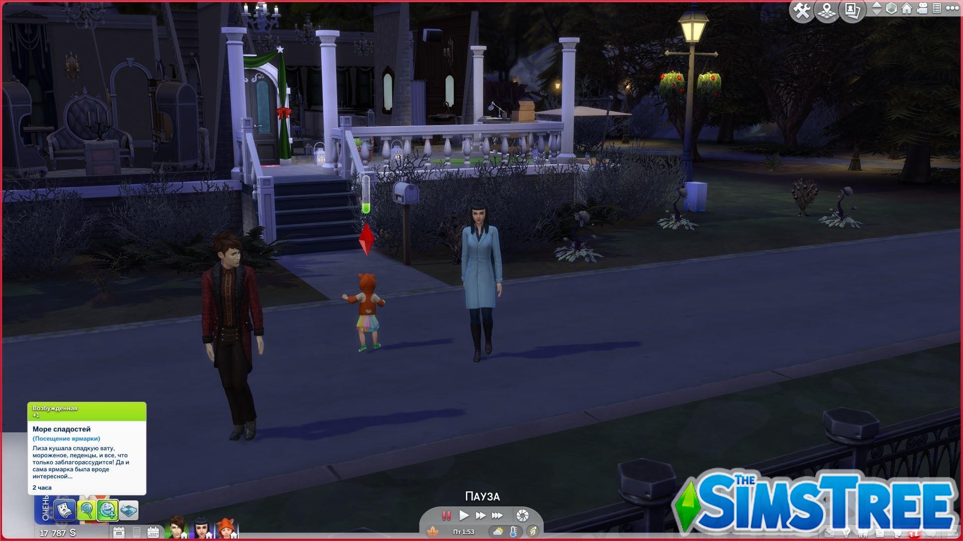 Мод «Мероприятия для семьи» от adeepindigo для Sims 4