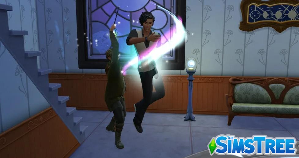 Мод «Улучшенные заклинания Мира магии» от Zero для Sims 4