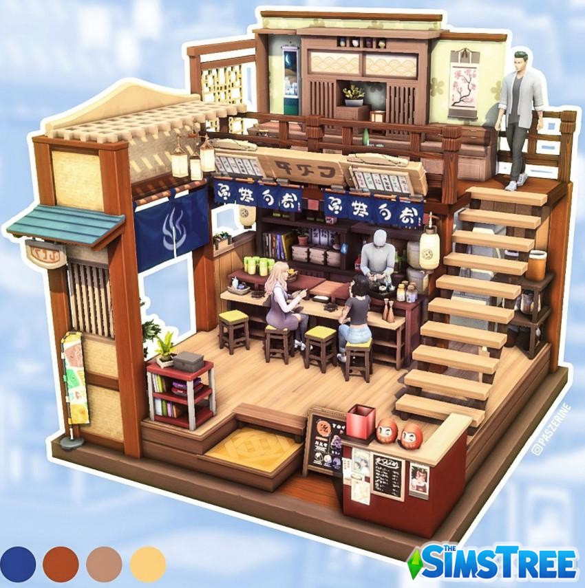 Набор домов для челленджа Кукольный домик Барби от разных авторов для Sims 4