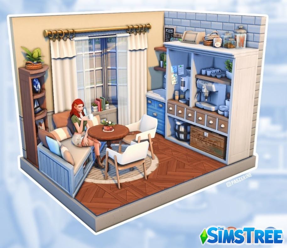 Набор комнат для молодёжи от paszerine для Sims 4