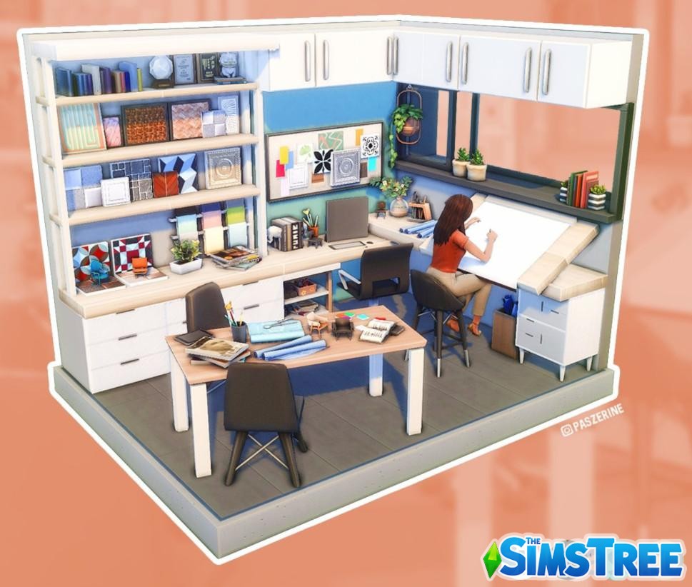 Набор комнат для молодёжи от paszerine для Sims 4