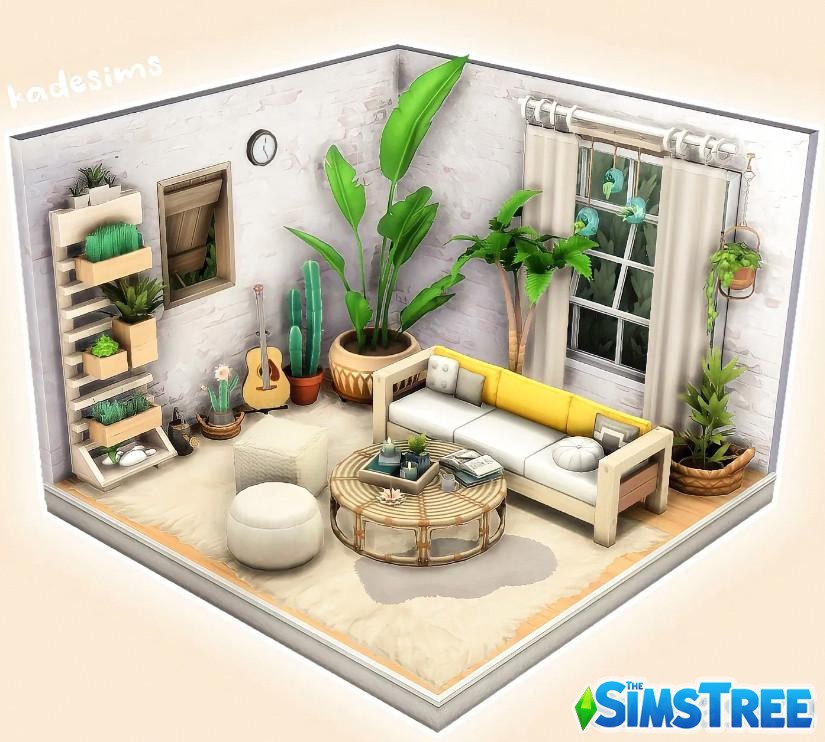 Набор комнат от kadesims для Sims 4