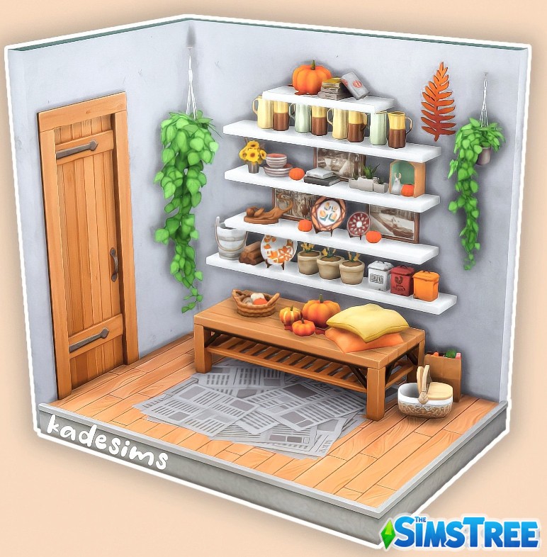 Набор комнат от kadesims для Sims 4