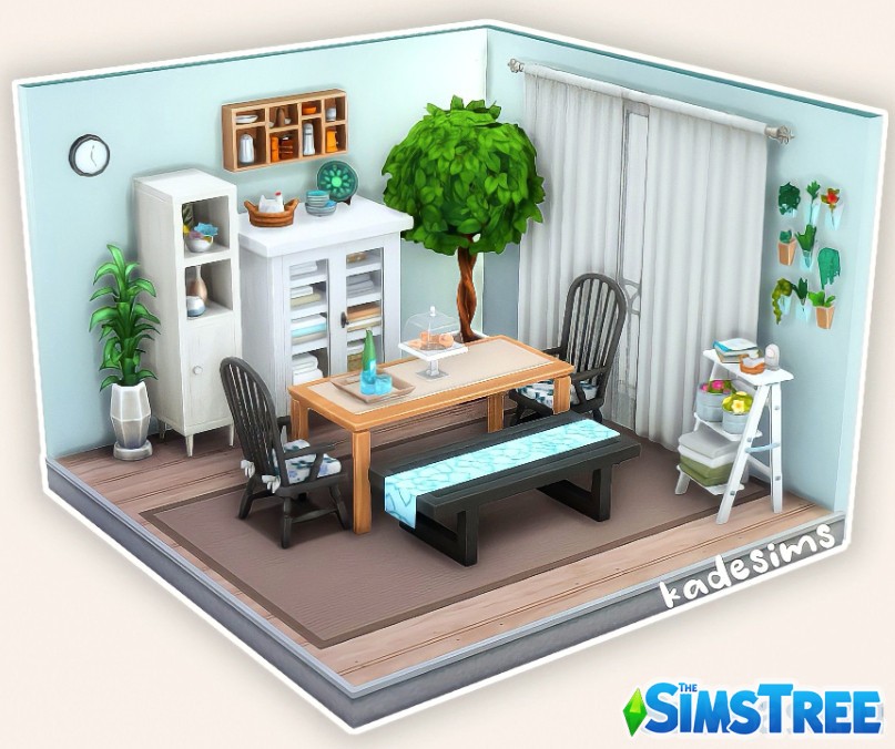Набор комнат от kadesims для Sims 4