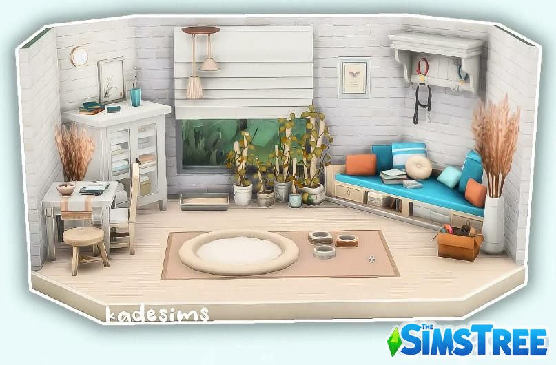 Набор комнат от kadesims_k для Sims 4