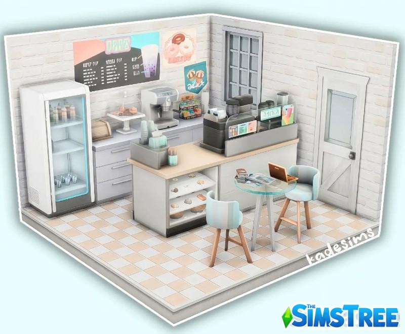 Набор комнат от kadesims_k для Sims 4
