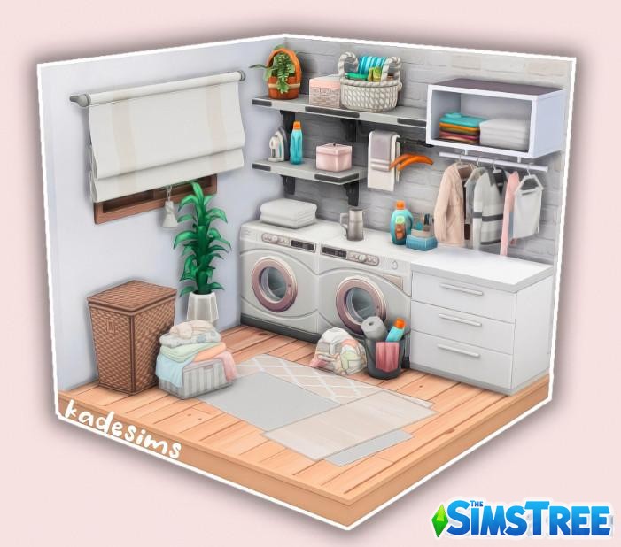 Набор комнат от kadesims_k для Sims 4