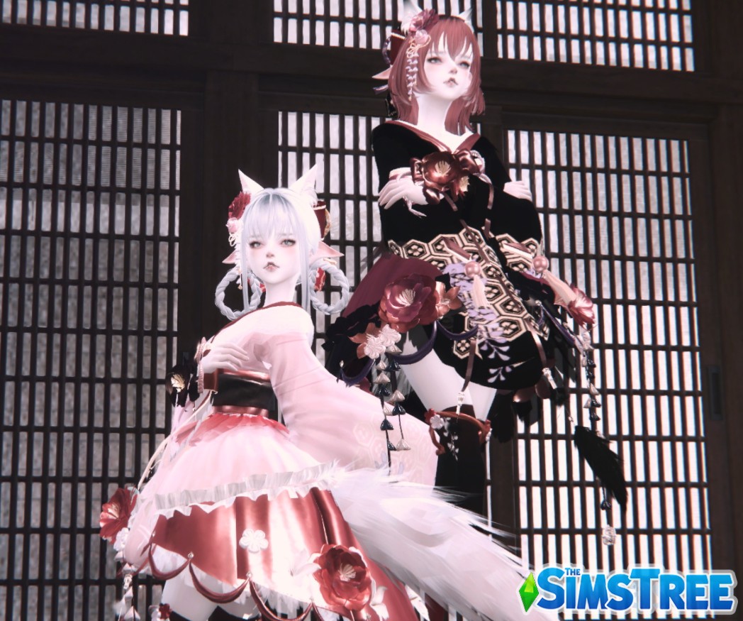 Набор СС контента от Mayasims для Sims 4