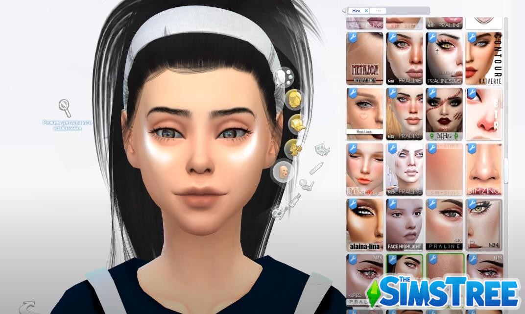 Пак макияжа для Sims 4