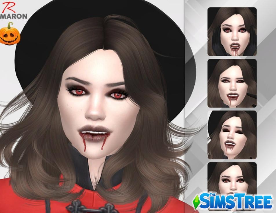 Пак СС крови для Sims 4