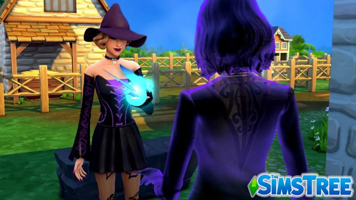 Прохождение мода «Феи против ведьм» от SpinningPlumbobs для Sims 4