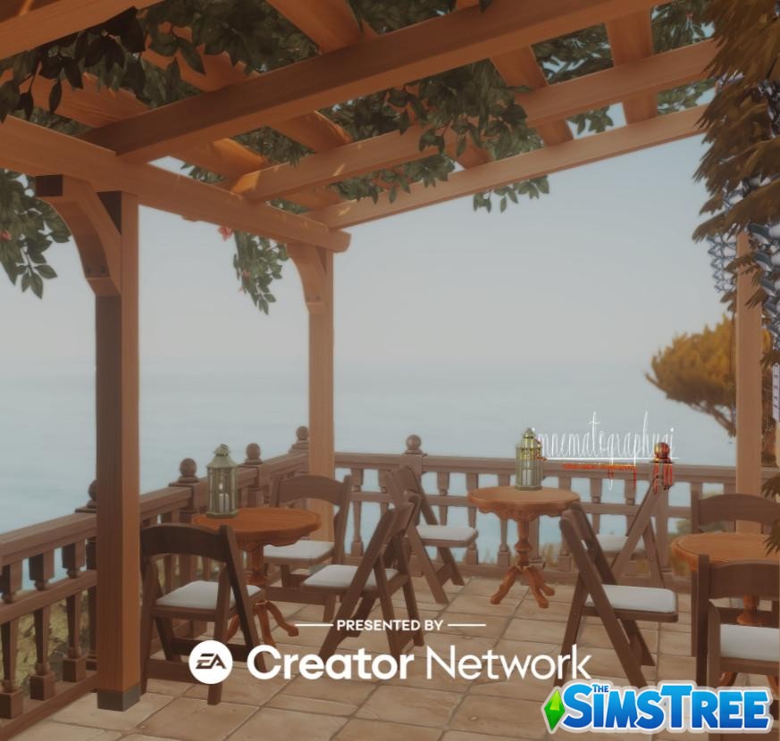 Ресторан с апартаментами Тортоза от simnematographygj для Sims 4