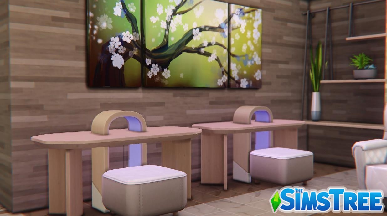 Салон красоты от cerubean для Sims 4