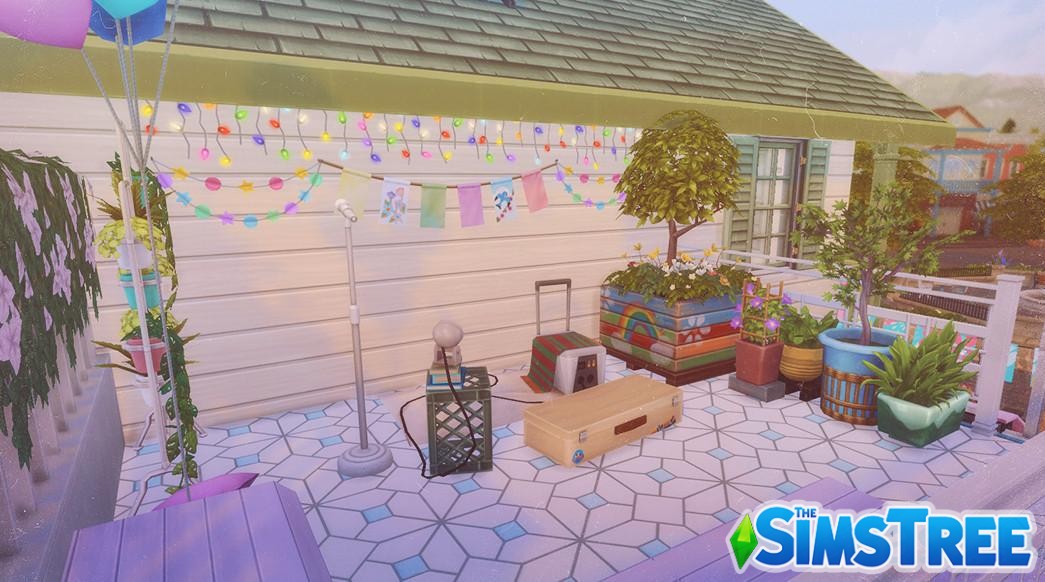 Секонд-хенд и Чай с шариками от Nastia для Sims 4