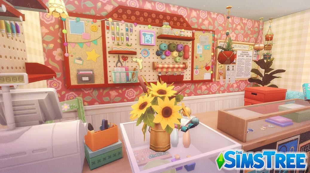 Секонд-хенд и Чай с шариками от Nastia для Sims 4