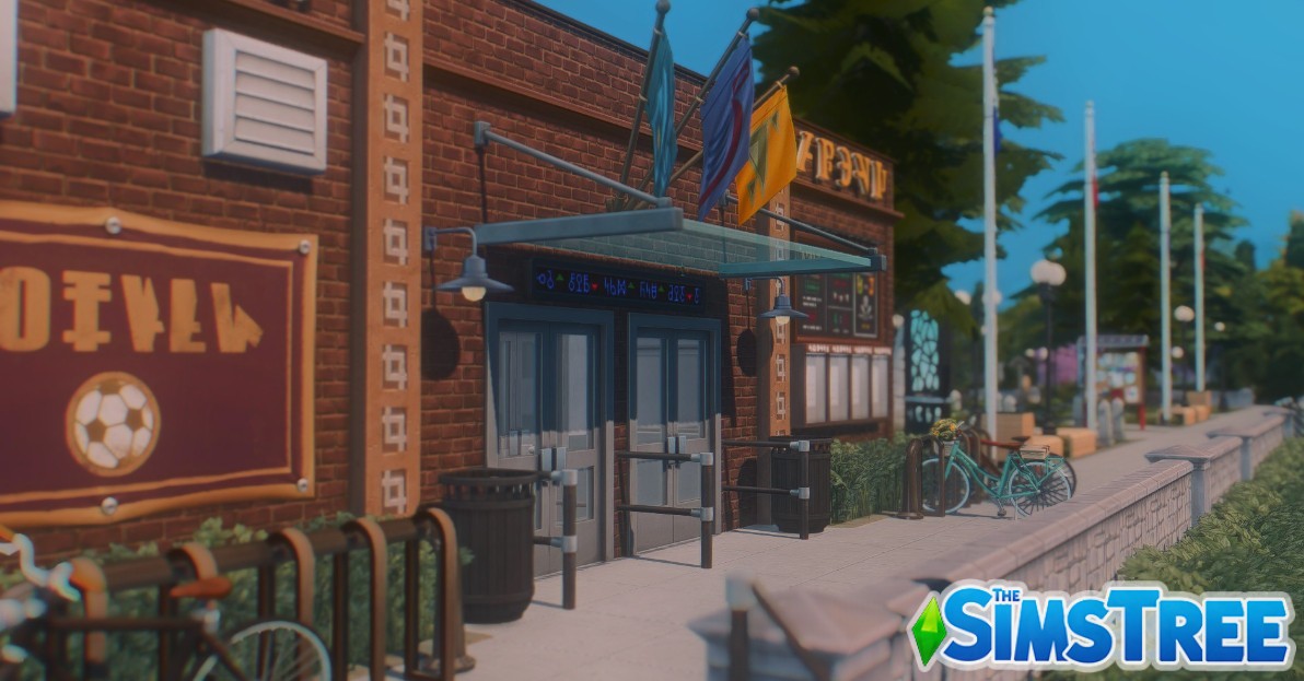 Старшая школа Коппердейла от alerionjkeee для Sims 4