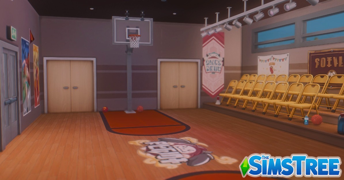 Старшая школа Коппердейла от alerionjkeee для Sims 4