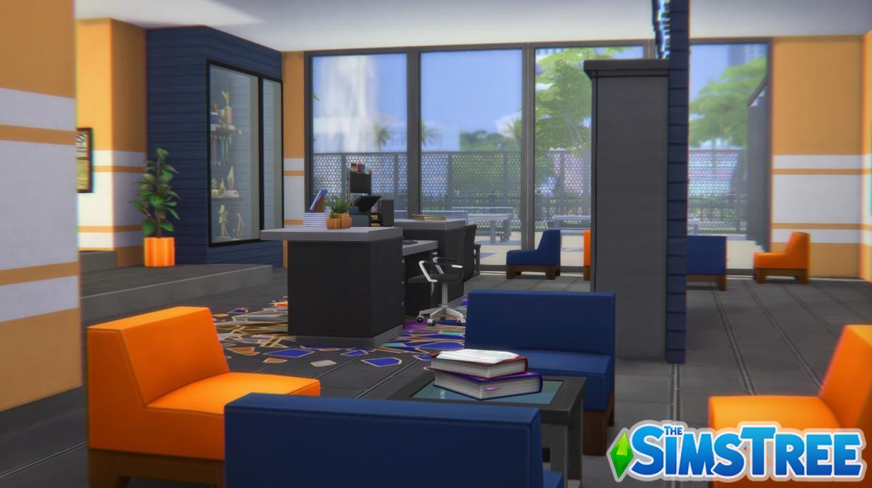 Старшая школа Ньюкреста от catsaar для Sims 4