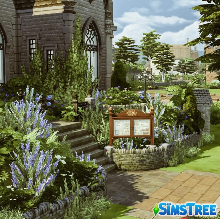 Церковь Хенфорд-он-Бэгли от septembersim для Sims 4