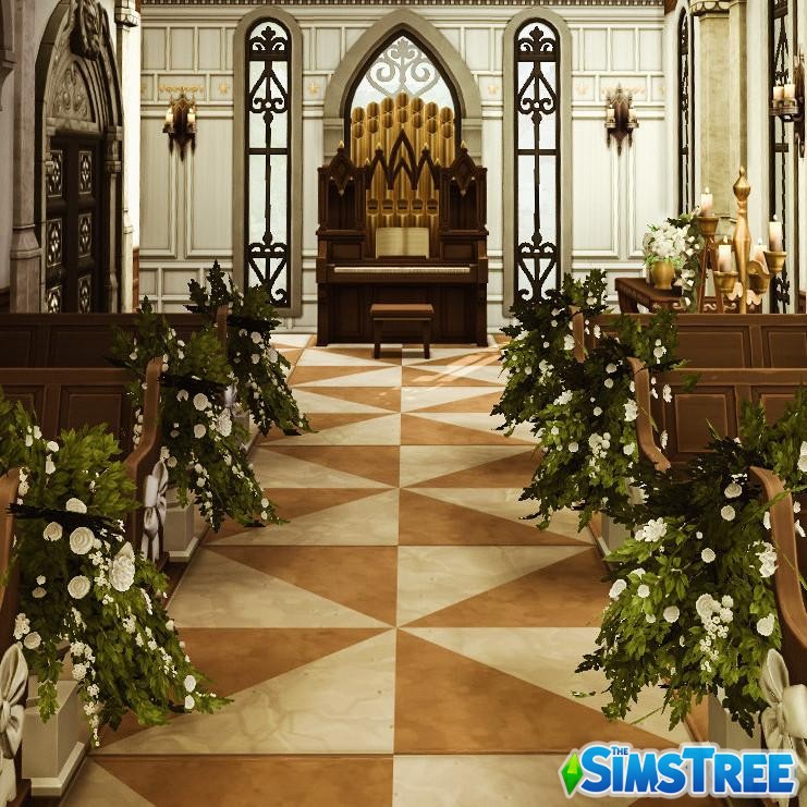 Церковь Хенфорд-он-Бэгли от septembersim для Sims 4