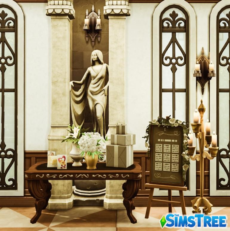 Церковь Хенфорд-он-Бэгли от septembersim для Sims 4