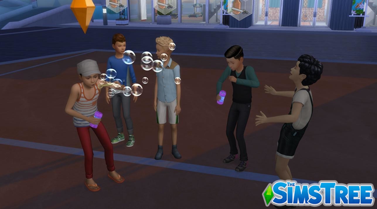 Мод «Набор клубной деятельности» от REX для Sims 4