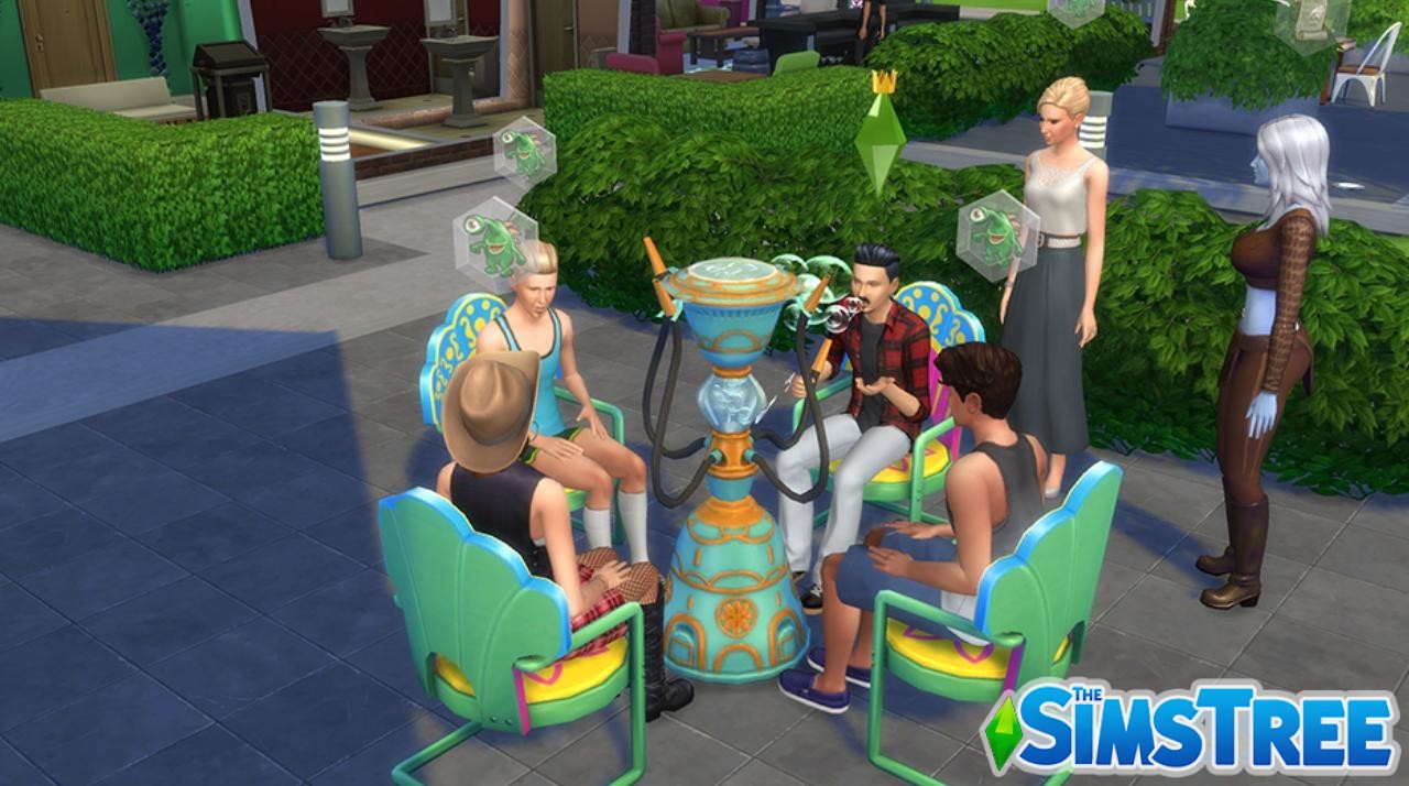 Мод «Набор клубной деятельности» от REX для Sims 4