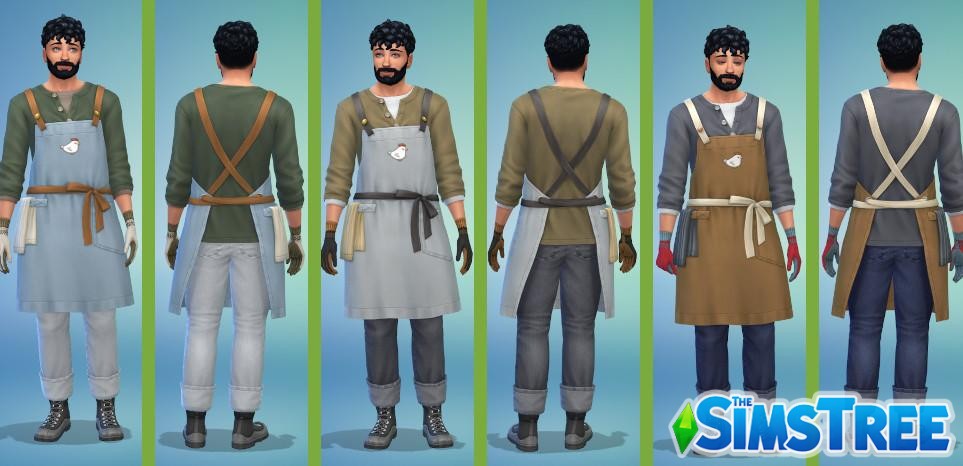 Мод «Наемные рабочие на ферме» от siriussimmer для Sims 4