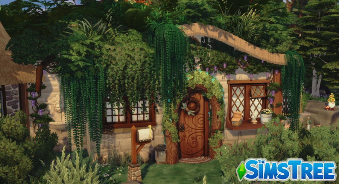 Жилой дом Сказочная поляна от ladychaos для Sims 4