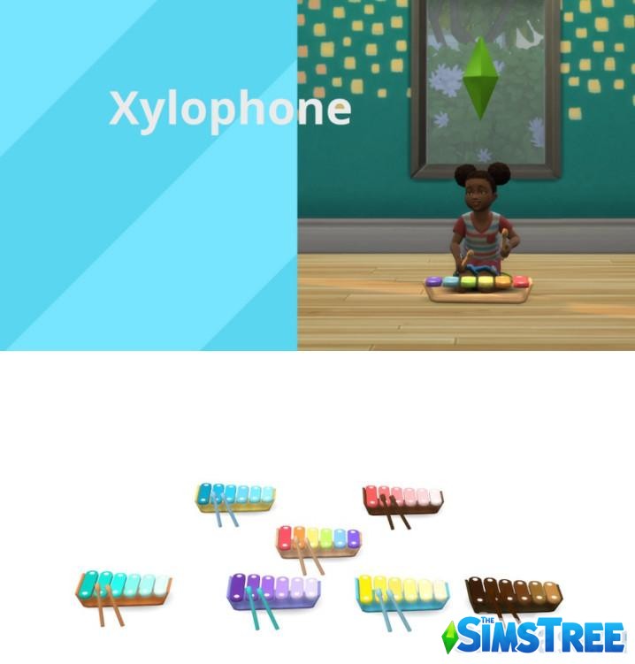 Мод «Функциональные игрушки для малышей» от PandaSama для Sims 4