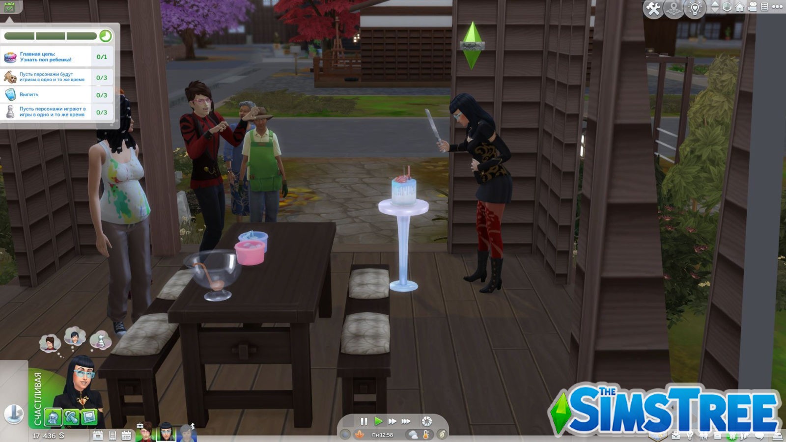 Мод «Реалистичный процесс родов v.1.46» от PandaSama для Sims 4