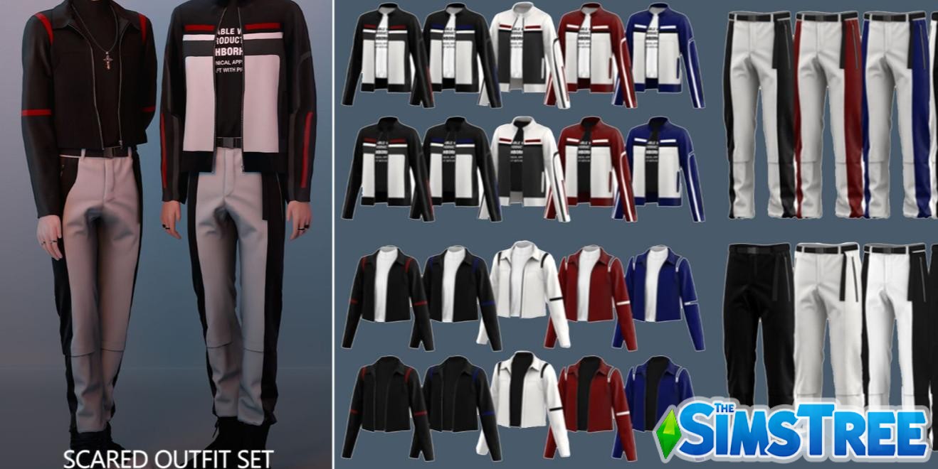 Некоторые СС одежды для ваших симов