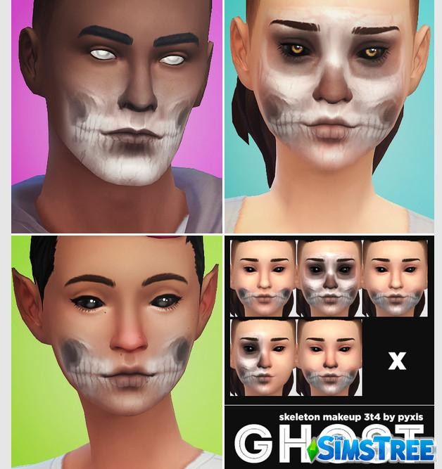 Жуткие СС для Хеллоуина в Sims 4