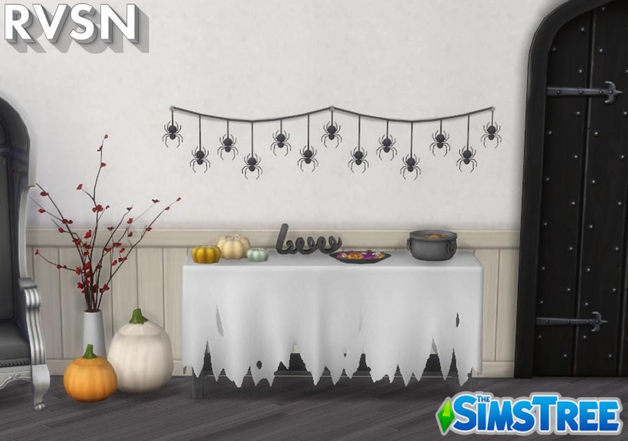 Жуткие СС для Хеллоуина в Sims 4