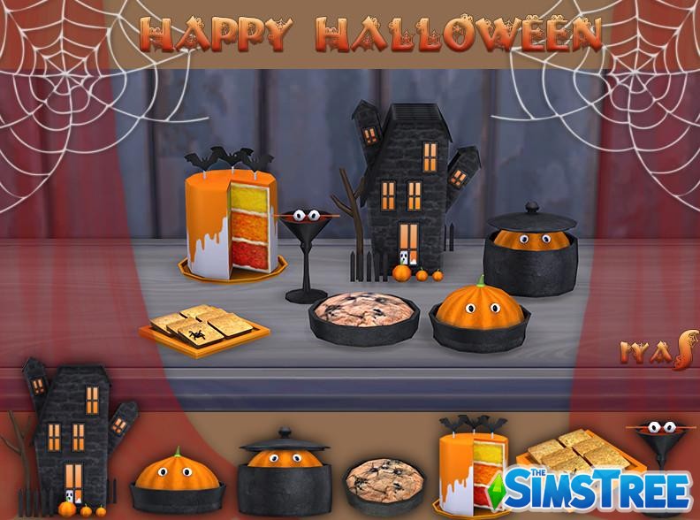 Жуткие СС для Хеллоуина в Sims 4