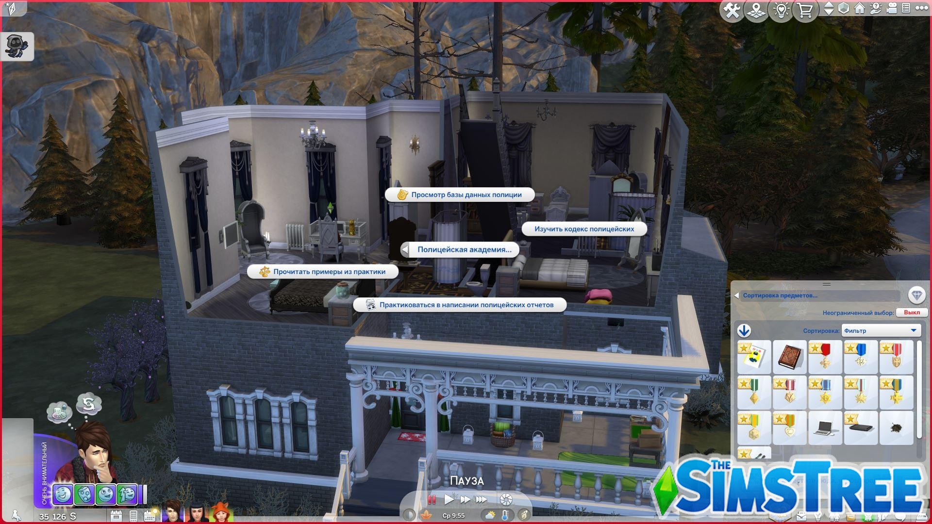 Мод «Полицейская академия» от Danitysimmer для Sims 4