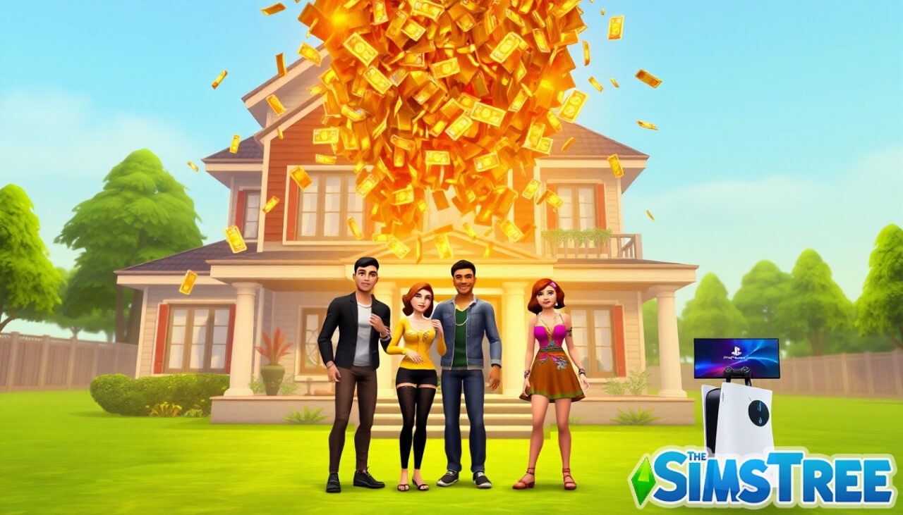 Как ввести код на деньги в The Sims 4 на PS4 и PS5